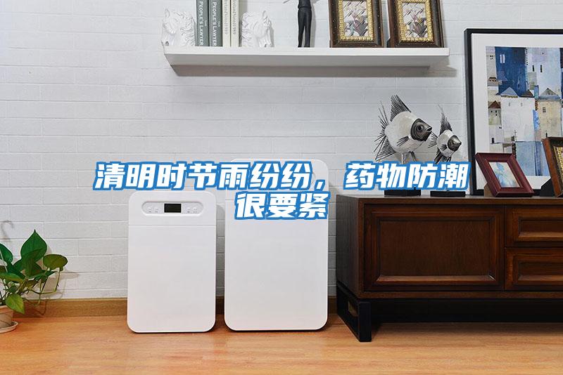 清明時節雨紛紛，藥物防潮很要緊