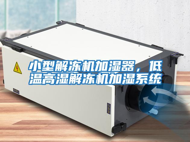 小型解凍機加濕器，低溫高濕解凍機加濕系統