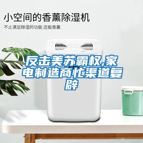 反擊美蘇霸權,家電制造商忙渠道復辟