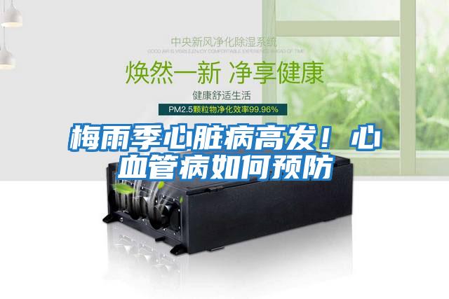 梅雨季心臟病高發！心血管病如何預防