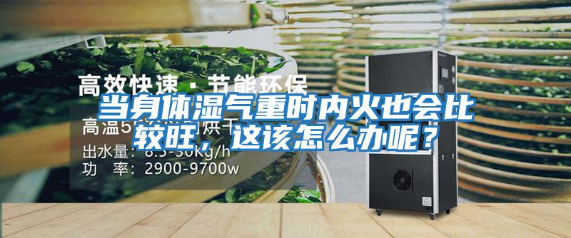 當身體濕氣重時內火也會比較旺，這該怎么辦呢？