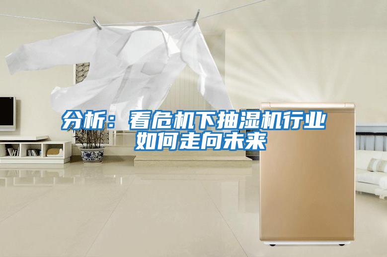分析：看危機下抽濕機行業 如何走向未來