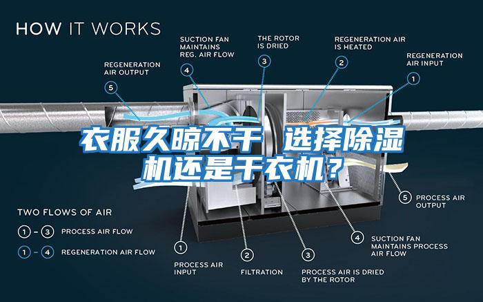 衣服久晾不干 選擇除濕機還是干衣機？