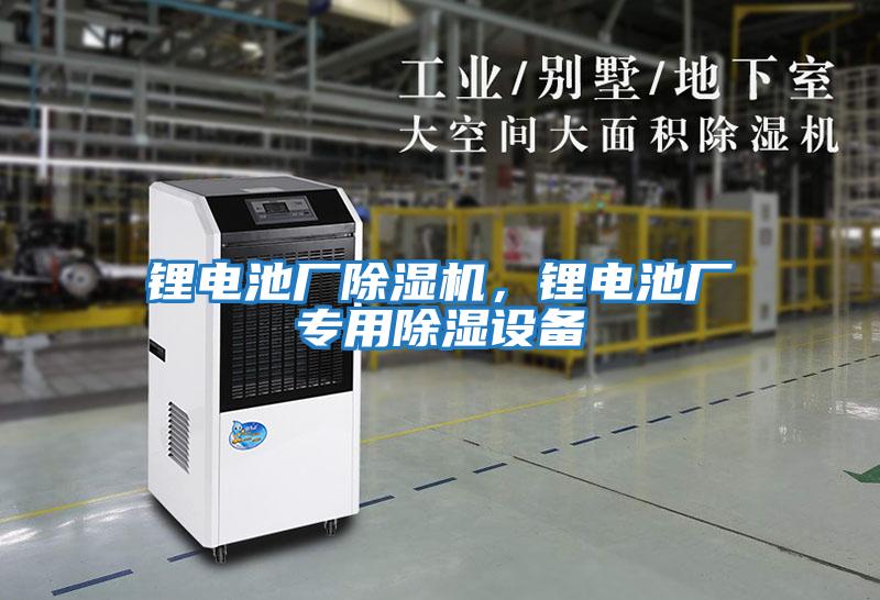 鋰電池廠除濕機，鋰電池廠專用除濕設(shè)備