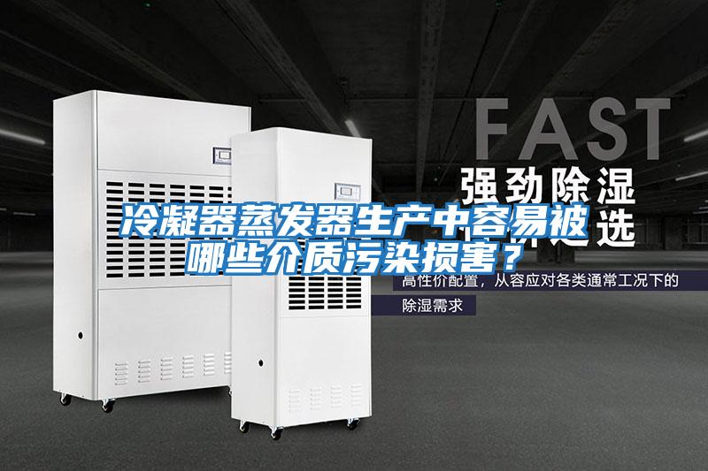 冷凝器蒸發器生產中容易被哪些介質污染損害？