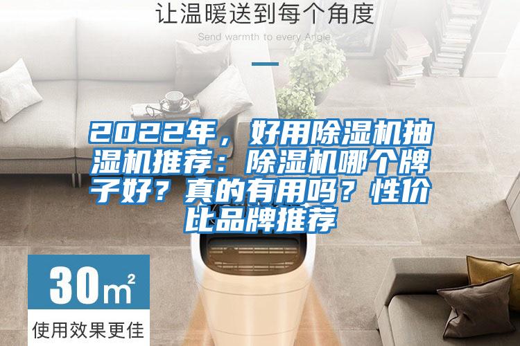 2022年，好用除濕機抽濕機推薦：除濕機哪個牌子好？真的有用嗎？性價比品牌推薦