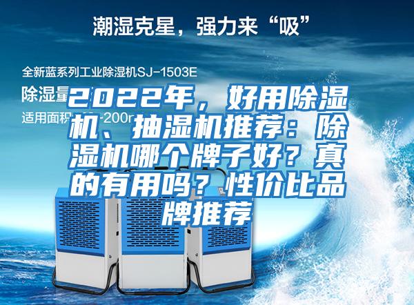2022年，好用除濕機(jī)、抽濕機(jī)推薦：除濕機(jī)哪個(gè)牌子好？真的有用嗎？性價(jià)比品牌推薦