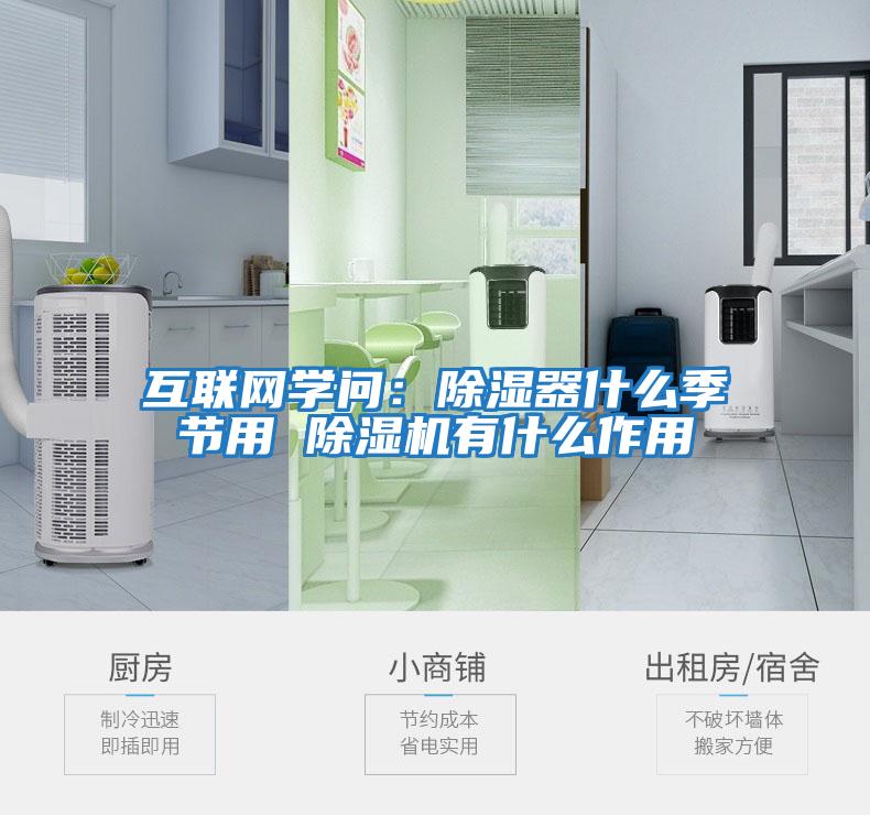 互聯網學問：除濕器什么季節用 除濕機有什么作用