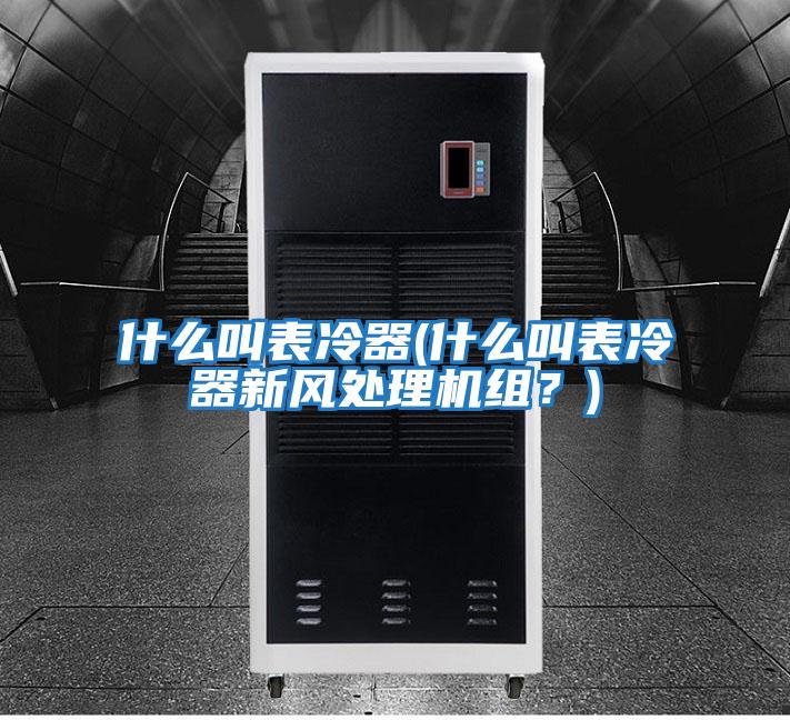 什么叫表冷器(什么叫表冷器新風處理機組？)