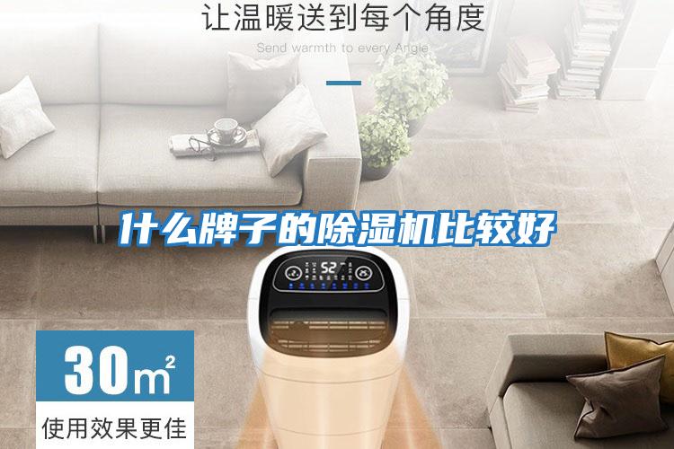 什么牌子的除濕機比較好