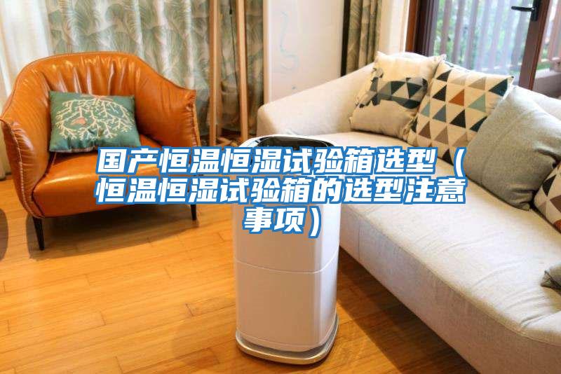 國產(chǎn)恒溫恒濕試驗箱選型(恒溫恒濕試驗箱的選型注意事項)