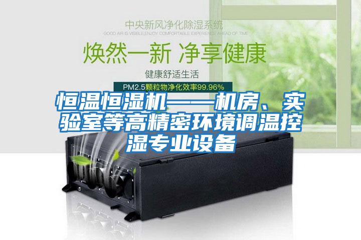 恒溫恒濕機——機房、實驗室等高精密環(huán)境調(diào)溫控濕專業(yè)設備