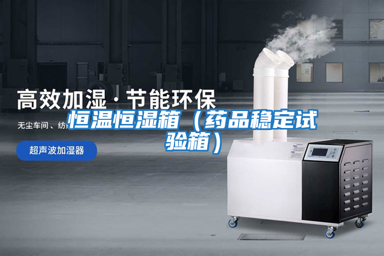 恒溫恒濕箱（藥品穩定試驗箱）