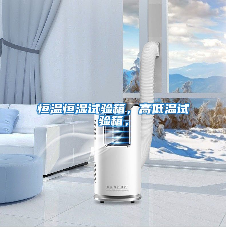 恒溫恒濕試驗箱，高低溫試驗箱，